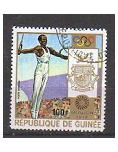 Timbre Poste GUINEE PA N° 105 Obli philatelie foxtimbre