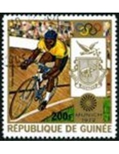 Timbre Poste GUINEE PA N° 106 Obli philatelie foxtimbre
