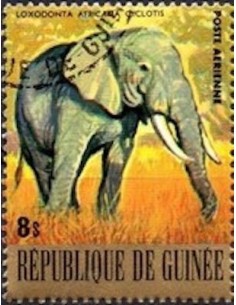 Timbre Poste GUINEE PA N° 119 Obli philatelie foxtimbre