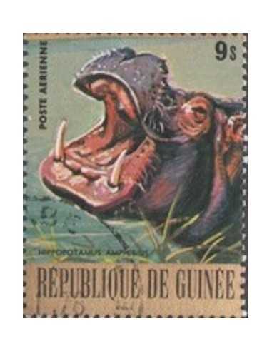 Timbre Poste GUINEE PA N° 124 Obli philatelie foxtimbre