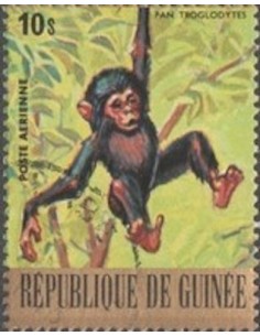 Timbre Poste GUINEE PA N° 125 Obli philatelie foxtimbre
