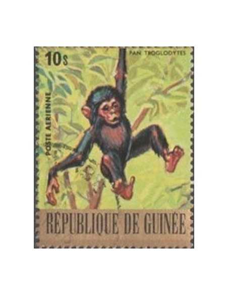 Timbre Poste GUINEE PA N° 125 Obli philatelie foxtimbre