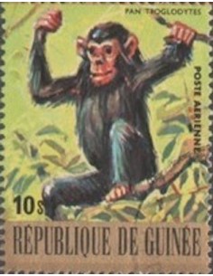 Timbre Poste GUINEE PA N° 126 Obli philatelie foxtimbre