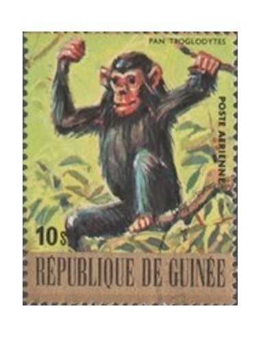 Timbre Poste GUINEE PA N° 126 Obli philatelie foxtimbre