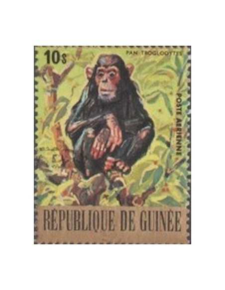 Timbre Poste GUINEE PA N° 127 Obli philatelie foxtimbre