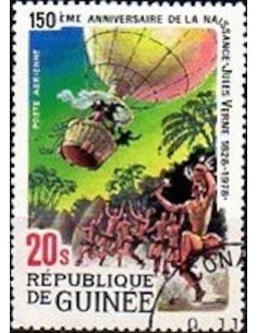 Timbre Poste GUINEE PA N° 137 Obli philatelie foxtimbre