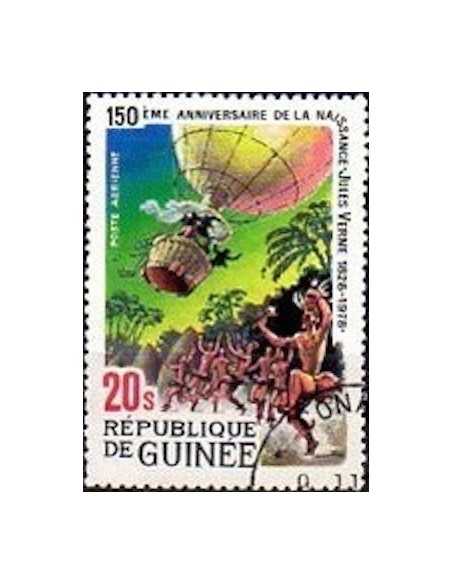 Timbre Poste GUINEE PA N° 137 Obli philatelie foxtimbre