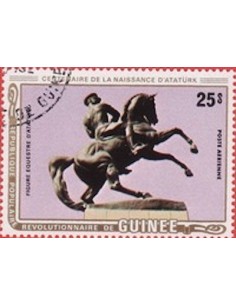 Timbre Poste GUINEE PA N° 144 Obli philatelie foxtimbre
