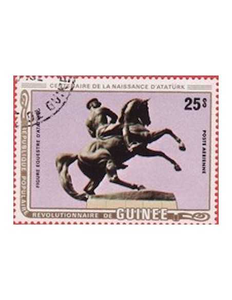 Timbre Poste GUINEE PA N° 144 Obli philatelie foxtimbre