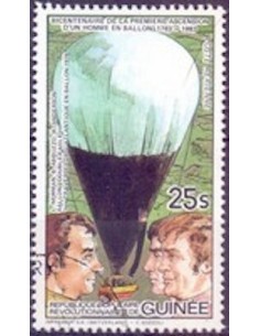 Timbre Poste GUINEE PA N° 155 Obli philatelie foxtimbre