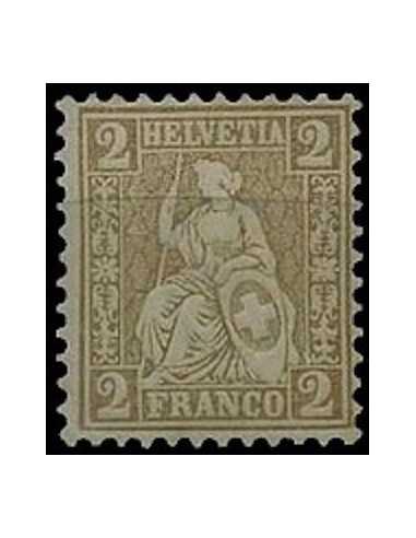 Timbre Poste Suisse N° 0042 Neuf ** philatelie foxtimbre