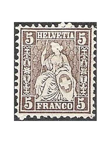 Timbre Poste Suisse N° 0050 Neuf ** philatelie foxtimbre