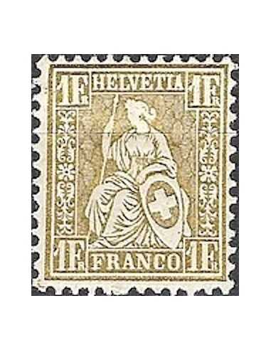 Timbre Poste Suisse N° 0057 Neuf ** philatelie foxtimbre