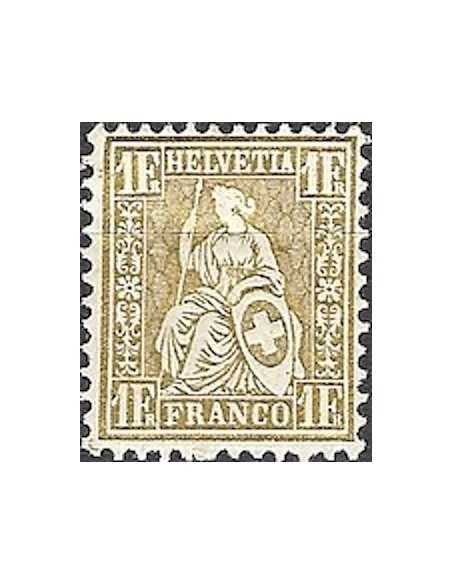 Timbre Poste Suisse N° 0057 Neuf ** philatelie foxtimbre