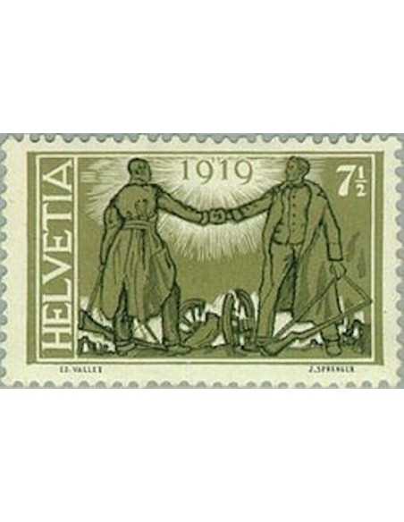 Timbre Poste Suisse N° 0170 Neuf ** philatelie foxtimbre