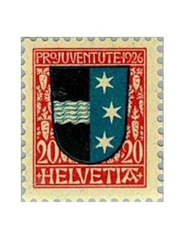 Timbre Poste Suisse N° 0224 Neuf ** philatelie foxtimbre