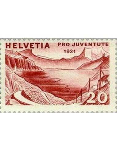 Timbre Poste Suisse N° 0252 Neuf ** philatelie foxtimbre