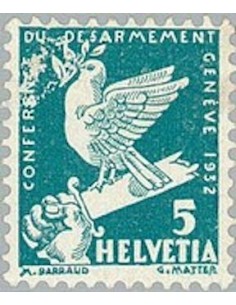 Timbre Poste Suisse N° 0254 Neuf ** philatelie foxtimbre