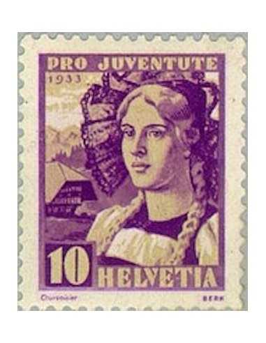 Timbre Poste Suisse N° 0268 Neuf ** philatelie foxtimbre