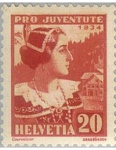 Timbre Poste Suisse N° 0280 Neuf ** philatelie foxtimbre