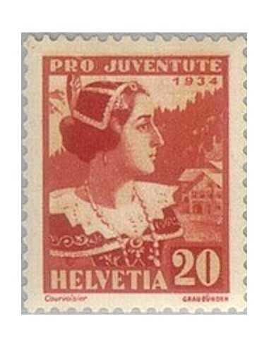 Timbre Poste Suisse N° 0280 Neuf ** philatelie foxtimbre