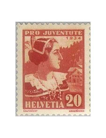 Timbre Poste Suisse N° 0280 Neuf ** philatelie foxtimbre