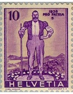 Timbre Poste Suisse N° 0286 Neuf ** philatelie foxtimbre