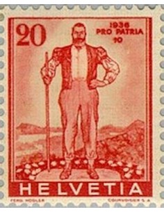 Timbre Poste Suisse N° 0287 Neuf ** philatelie foxtimbre