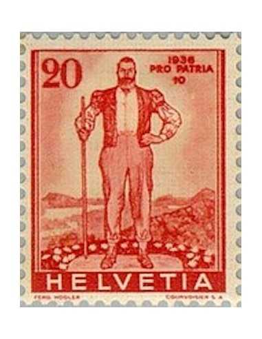 Timbre Poste Suisse N° 0287 Neuf ** philatelie foxtimbre