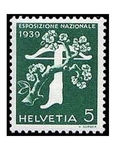 Timbre Poste Suisse N° 0333 Neuf ** philatelie foxtimbre