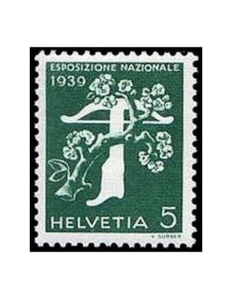 Timbre Poste Suisse N° 0333 Neuf ** philatelie foxtimbre