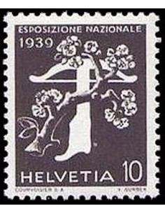 Timbre Poste Suisse N° 0334 Neuf ** philatelie foxtimbre