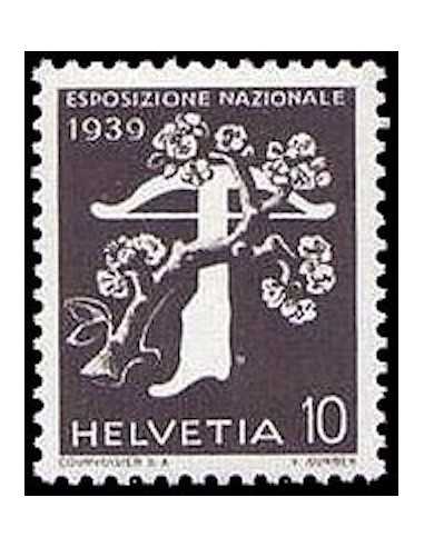 Timbre Poste Suisse N° 0334 Neuf ** philatelie foxtimbre