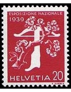 Timbre Poste Suisse N° 0335 Neuf ** philatelie foxtimbre