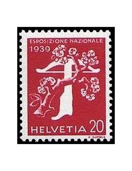 Timbre Poste Suisse N° 0335 Neuf ** philatelie foxtimbre