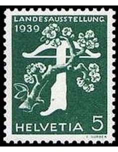 Timbre Poste Suisse N° 0337 Neuf ** philatelie foxtimbre