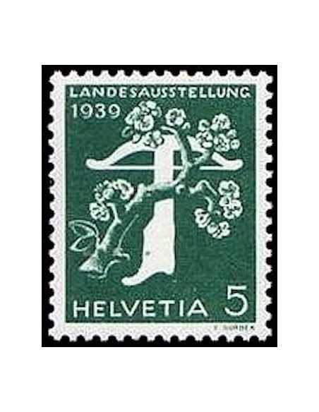 Timbre Poste Suisse N° 0337 Neuf ** philatelie foxtimbre