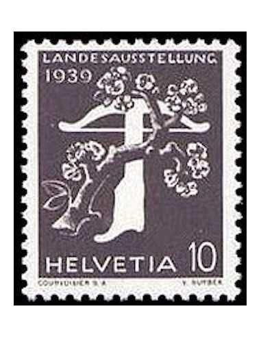 Timbre Poste Suisse N° 0338 Neuf ** philatelie foxtimbre