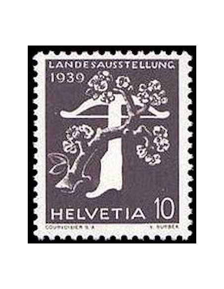 Timbre Poste Suisse N° 0338 Neuf ** philatelie foxtimbre