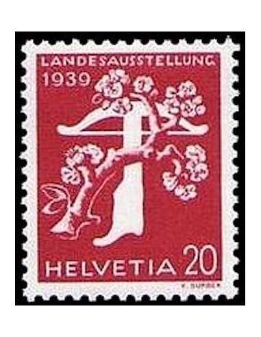 Timbre Poste Suisse N° 0339 Neuf ** philatelie foxtimbre