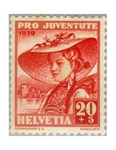 Timbre Poste Suisse N° 0346 Neuf ** philatelie foxtimbre