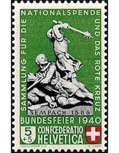 Timbre Poste Suisse N° 0349 Neuf ** philatelie foxtimbre