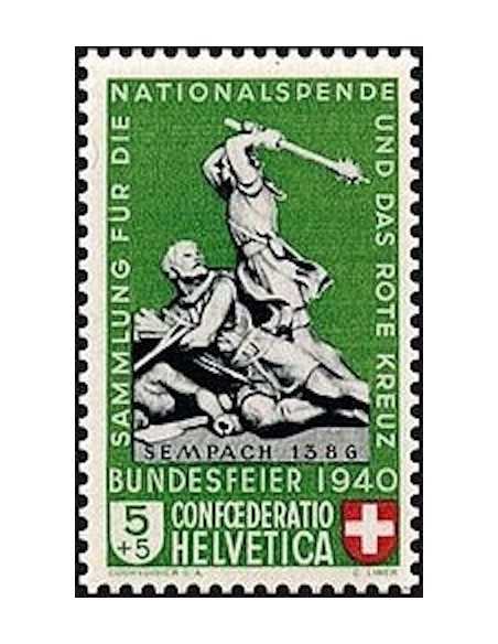 Timbre Poste Suisse N° 0349 Neuf ** philatelie foxtimbre