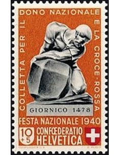 Timbre Poste Suisse N° 0350 Neuf ** philatelie foxtimbre