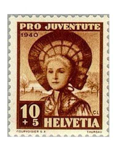 Timbre Poste Suisse N° 0355 Neuf ** philatelie foxtimbre