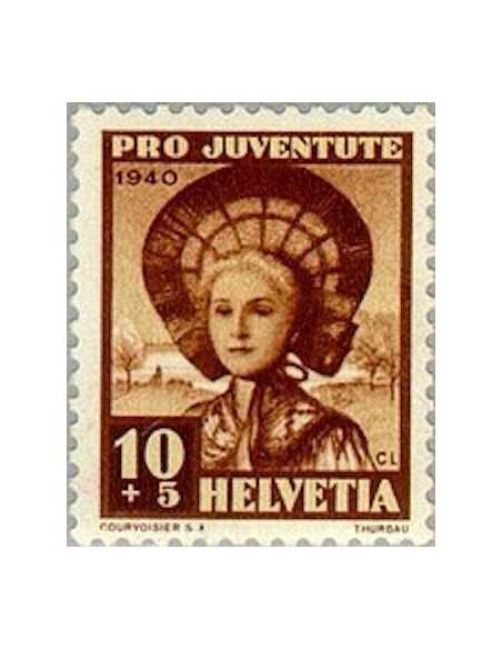 Timbre Poste Suisse N° 0355 Neuf ** philatelie foxtimbre