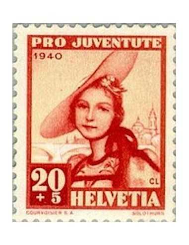 Timbre Poste Suisse N° 0356 Neuf ** philatelie foxtimbre