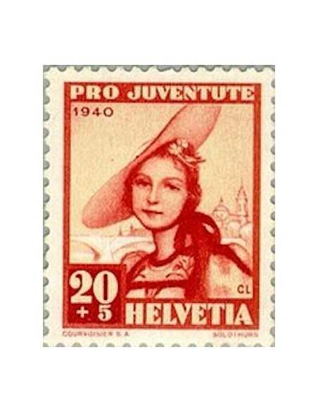 Timbre Poste Suisse N° 0356 Neuf ** philatelie foxtimbre