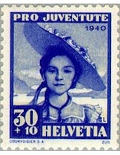 Timbre Poste Suisse N° 0357 Neuf ** philatelie foxtimbre