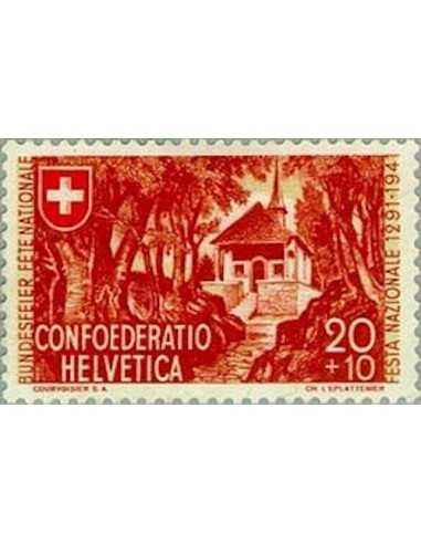 Timbre Poste Suisse N° 0369 Neuf ** philatelie foxtimbre